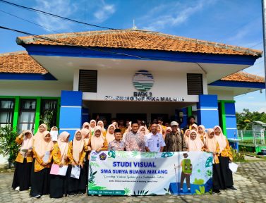 SMA Surya Buana Malang “Decoding Natural Systems for a Sustainable Future” di BMKG Stasiun Geofisika Malang
